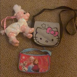 Lot of 3 Girls Purses